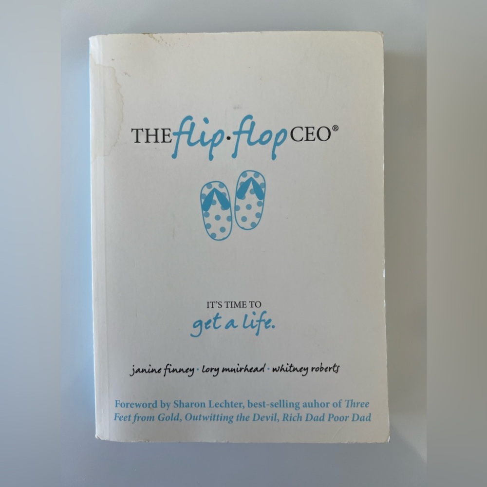 The Flip Flip CEO book, used condition